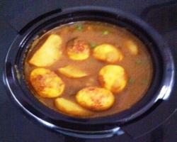 Egg and Potato Curry Cooking Recipe