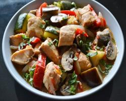 Mediterranean Fish Stew Cooking Recipe