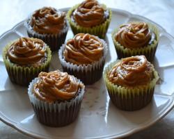 Mini Chocolate Cheesecakes w/ Peanut Butter Frosting Recipe