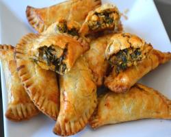 Spinach & Salmon Hand Pies Baking Recipe