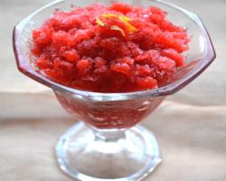 Strawberry Granita Recipe