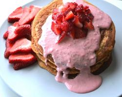 Strawberry Pancakes Cooking Recipe