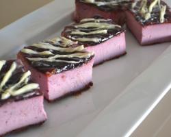 Purple Sweet Potato Cheesecake Bars Dessert Recipe