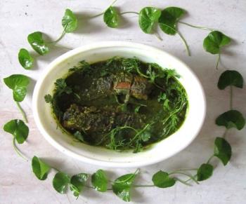Fish with Coriander Leaves Cooking Recipe