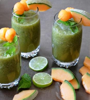 Cucumber Melon Cooler Drink Recipe