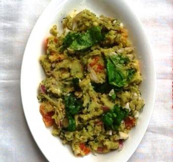 Eggplant, Egg & Potato Mash Cooking Recipe Eggplant, Egg & Potato Mash Cooking Recipe
