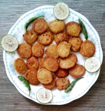 Fish Egg Fritters Cooking Recipe