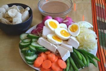 Indonesian Gado Gado Cooking Recipe