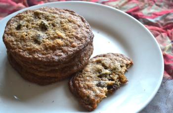 Gluten Free Gingerbread Chocolate Chip Cookies Baking Recipe