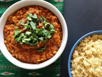 Ethiopian Red Lentil Stew Cooking Recipe