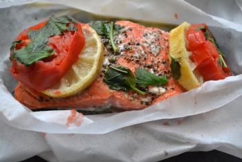 Microwave Salmon in a Bag Cooking Recipe