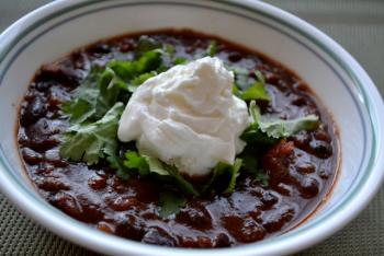Microwave Chili Cooking Recipe
