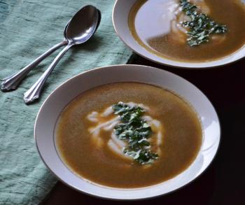 Moroccan Butternut Squash Soup Cooking Recipe