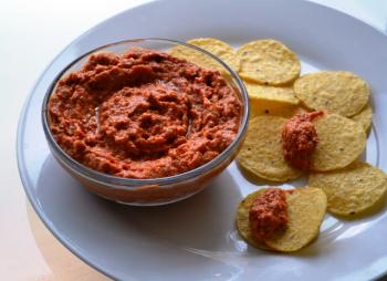 Muhammara (Red Pepper & Walnut Dip) Cooking Recipe