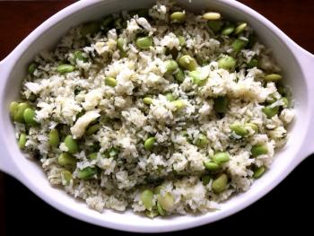 Persian Dill & Lima Bean Rice (Baghali Polo) Cooking Recipe