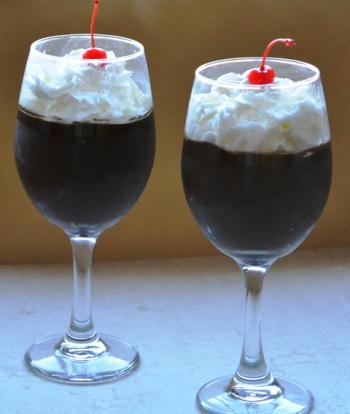 Red Wine Chocolate Mousse Dessert Recipe
