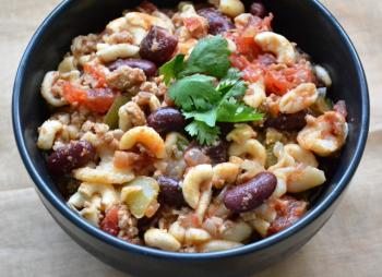 Slow Cooker Chili Mac Cooking Recipe