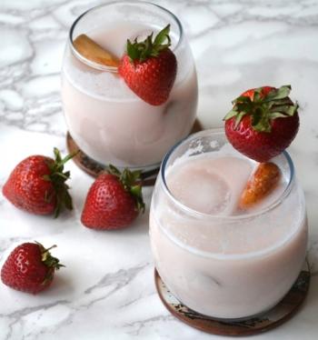 Strawberry Horchata Cooking Recipe Strawberry Horchata Cooking Recipe