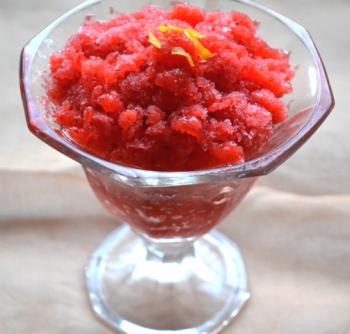 Strawberry Granita Recipe