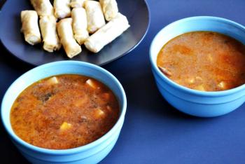 Hot and Sour Soup Cooking Recipe