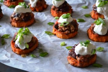 Loaded Sweet Potato Bites Recipe