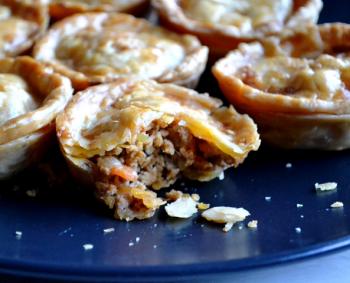 Thai Red Curried Mini Meat Pies Cooking Recipe