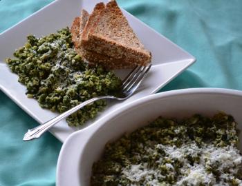 Turkey & Spinach Scramble Cooking Recipe