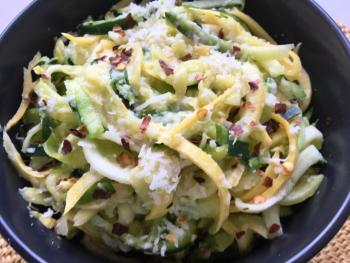 Zucchini & Squash Cacio e Pepe Spilarizer Recipe Zucchini & Squash Cacio e Pepe Spilarizer Recipe