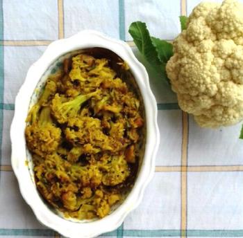 Sweet & Tangy Cauliflower Recipe