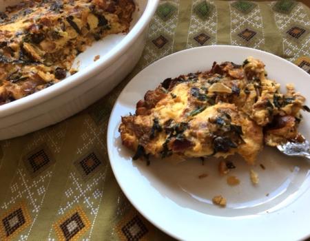 Andouille Bread Pudding Cooking Recipe