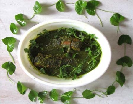 Fish with Coriander Leaves Cooking Recipe