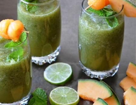 Cucumber Melon Cooler Drink Recipe
