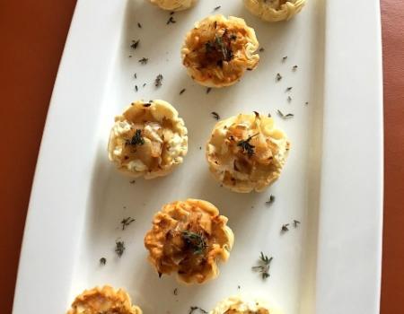 Caramelized Onion & Goat Cheese Tartlets - 2 ways Cooking Recipe 2 ways