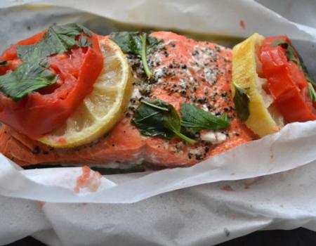 Microwave Salmon in a Bag Cooking Recipe