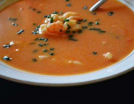 Shrimp Bisque Soup Cooking Recipe