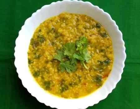 Spinach Lentils  Cooking Recipe